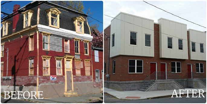 Brethren Housing Association Before and After